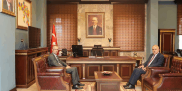 Ordu Valisi Erol’dan Altınordu Kaymakamı Ertaş’a iade-i ziyaret