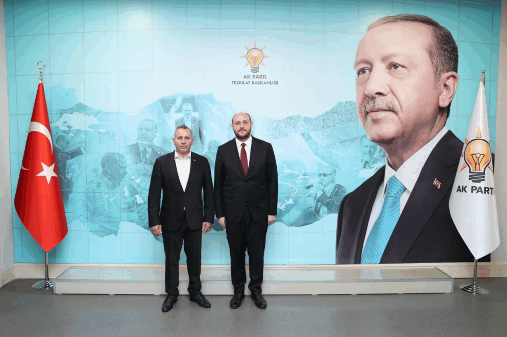 Eski Yalova Belediye Başkanı Mustafa Tutuk’tan AK Parti Genel Merkezine Ziyaret
