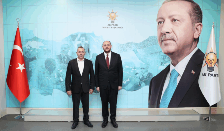 Eski Yalova Belediye Başkanı Mustafa Tutuk’tan AK Parti Genel Merkezine Ziyaret