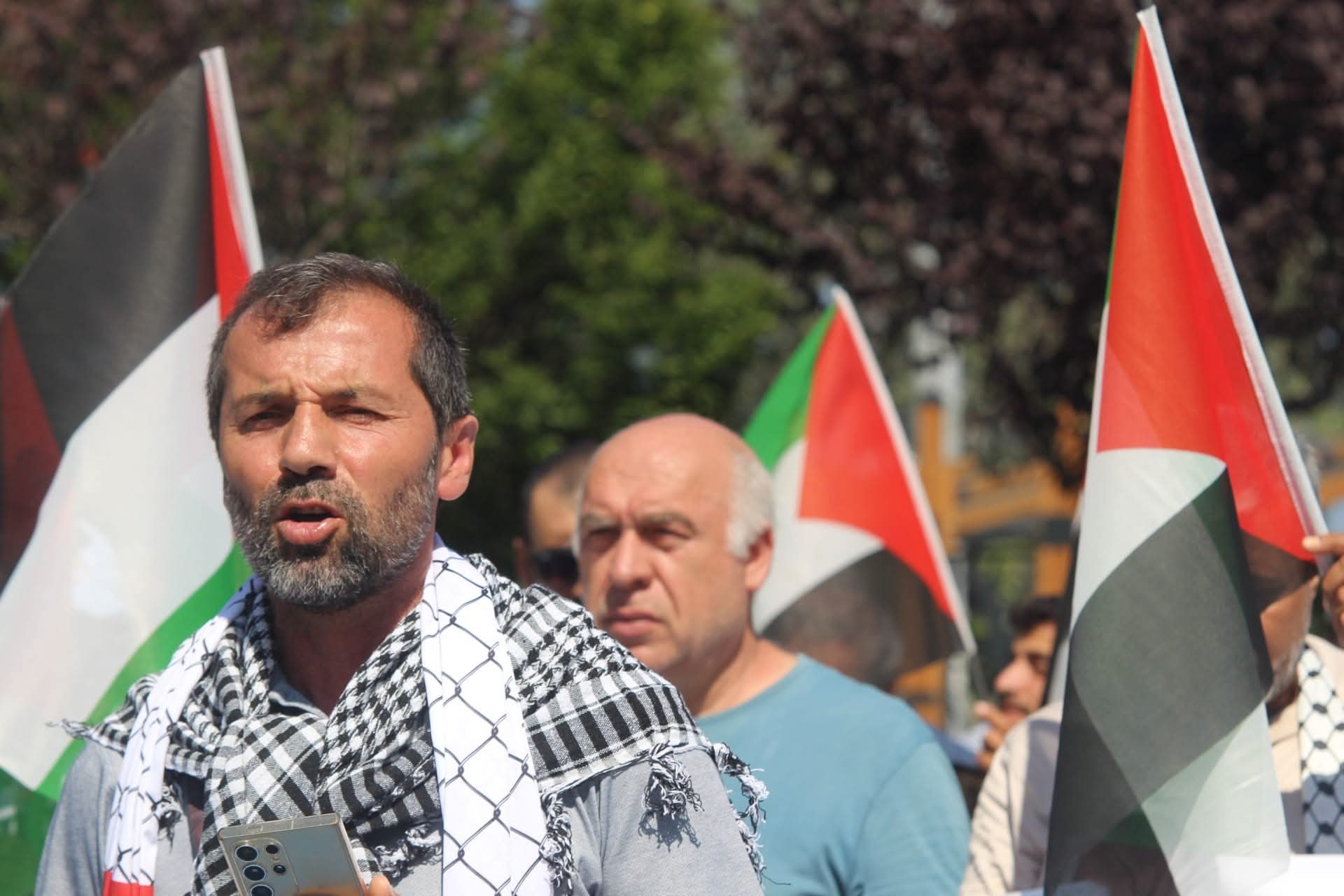 Yalova’dan Ankara’daki “Gazze” yürüyüşüne destek konvoyu