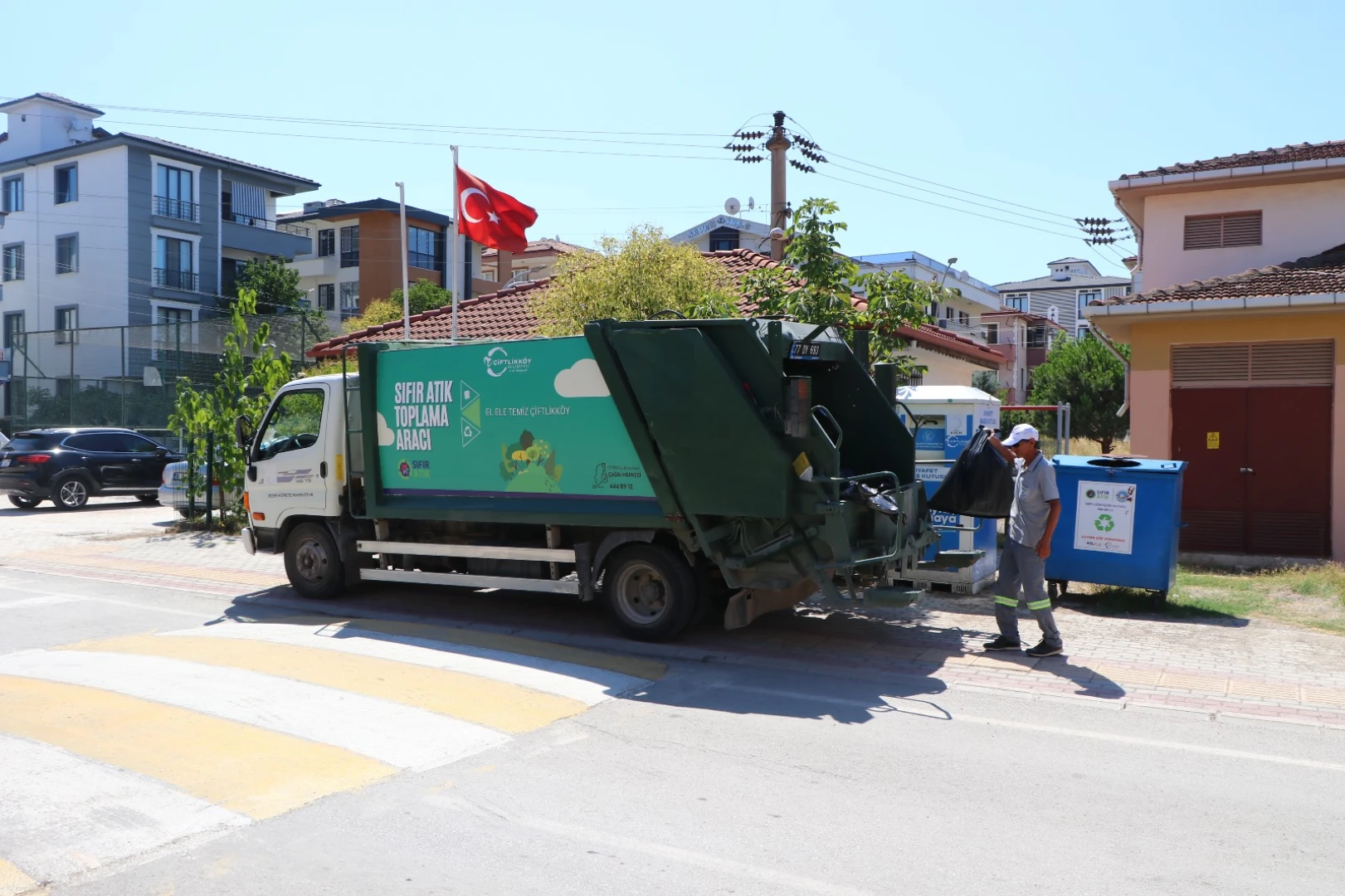 ÇİFTLİKKÖY BELEDİYESİ’NDEN SIFIR ATIK HAMLESİ
