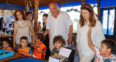 YALOVA’DA ÇOCUKLAR UYGULAMALI DENİZ TEMİZLİĞİ EĞİTİMİ ALDI