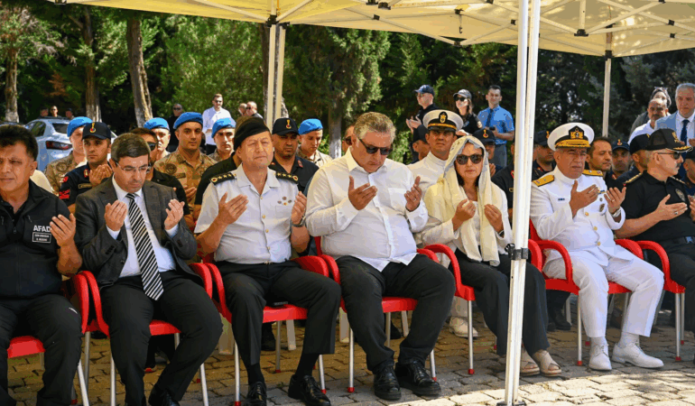 Yalova’da 17 Ağustos Depremi Şehitleri Anıldı