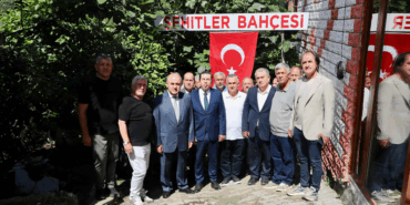 Vali Erol, Ünye İlçemizde “Şehitler Bahçesi”nde Düzenlenen Programa Katıldı