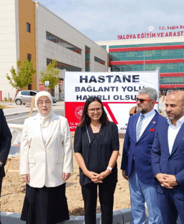 Yalova Eğitim ve Araştırma Hastanesi Bağlantı Yolu Hizmete Açıldı