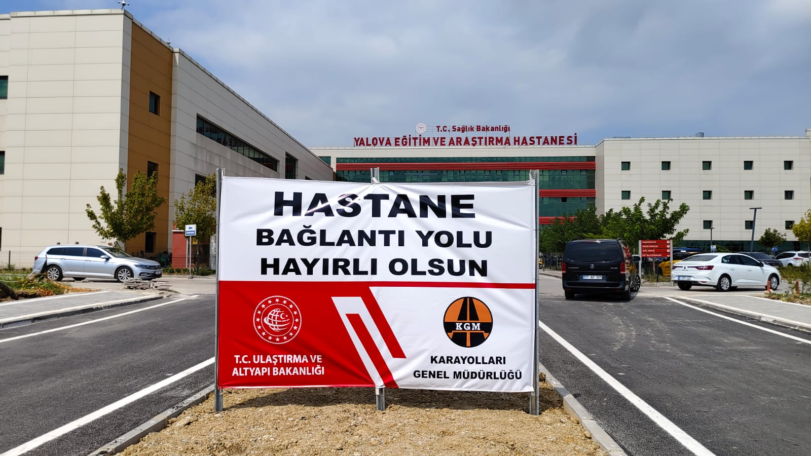 Yalova Eğitim ve Araştırma Hastanesi Bağlantı Yolu Hizmete Açıldı
