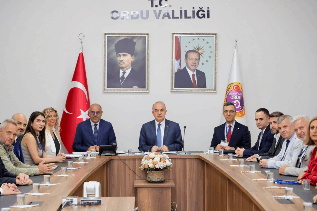 BM ILO Heyeti Vali Erol’u Ziyaret Etti
