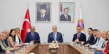 BM ILO Heyeti Vali Erol’u Ziyaret Etti