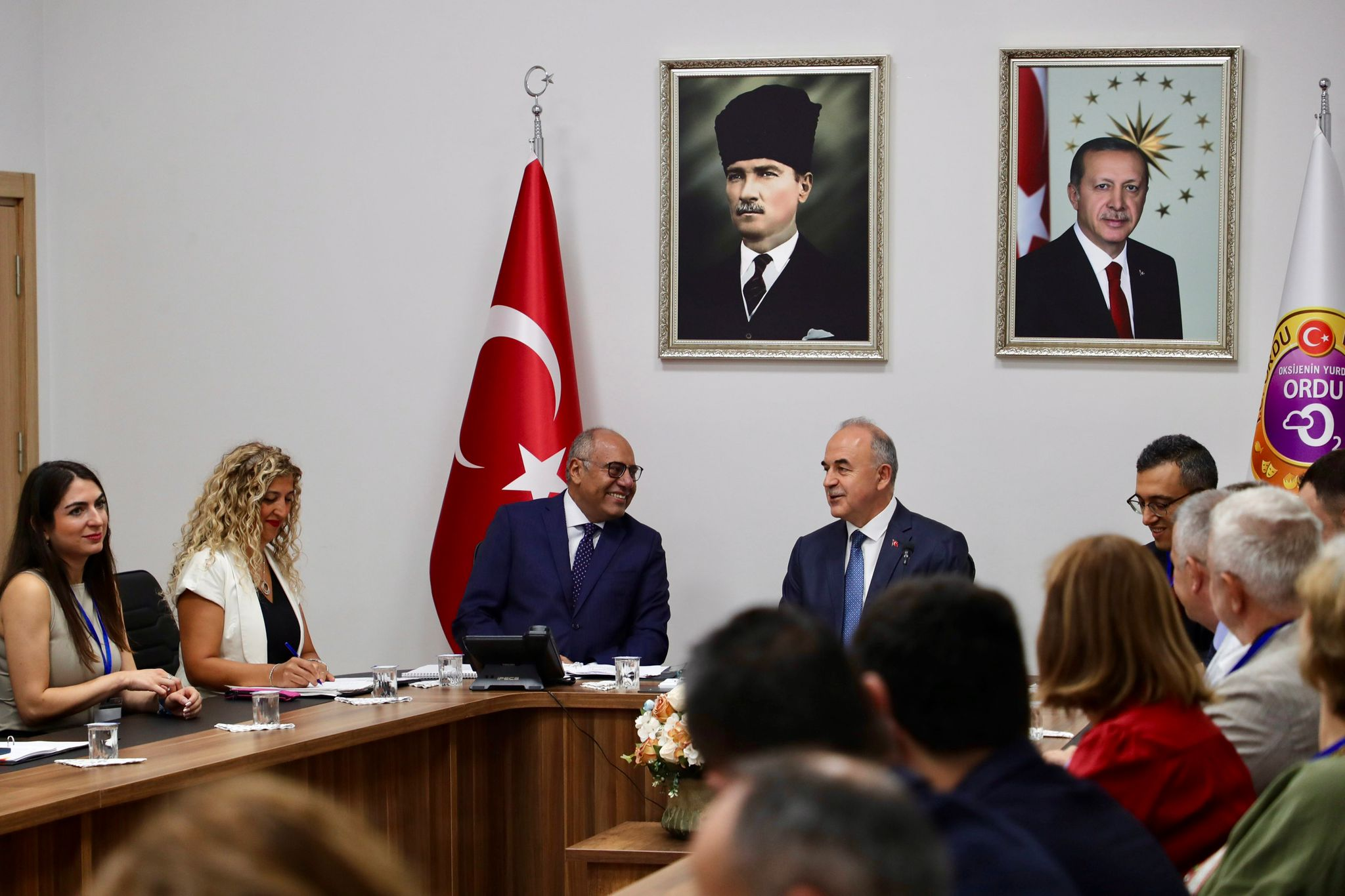 BM ILO Heyeti Vali Erol’u Ziyaret Etti