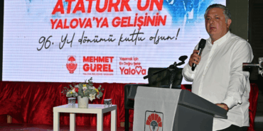 ATATÜRK’ÜN YALOVA’YA GELİŞİNİN 96. YIL DÖNÜMÜ, MİRASI OLAN YÜRÜYEN KÖŞK’TE KUTLANDI