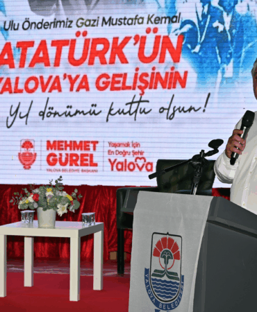 ATATÜRK’ÜN YALOVA’YA GELİŞİNİN 96. YIL DÖNÜMÜ, MİRASI OLAN YÜRÜYEN KÖŞK’TE KUTLANDI