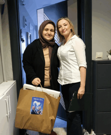 ÇİFTLİKKÖY’DE ‘HOŞGELDİN BEBEK’ ZİYARETLERİ SÜRÜYOR