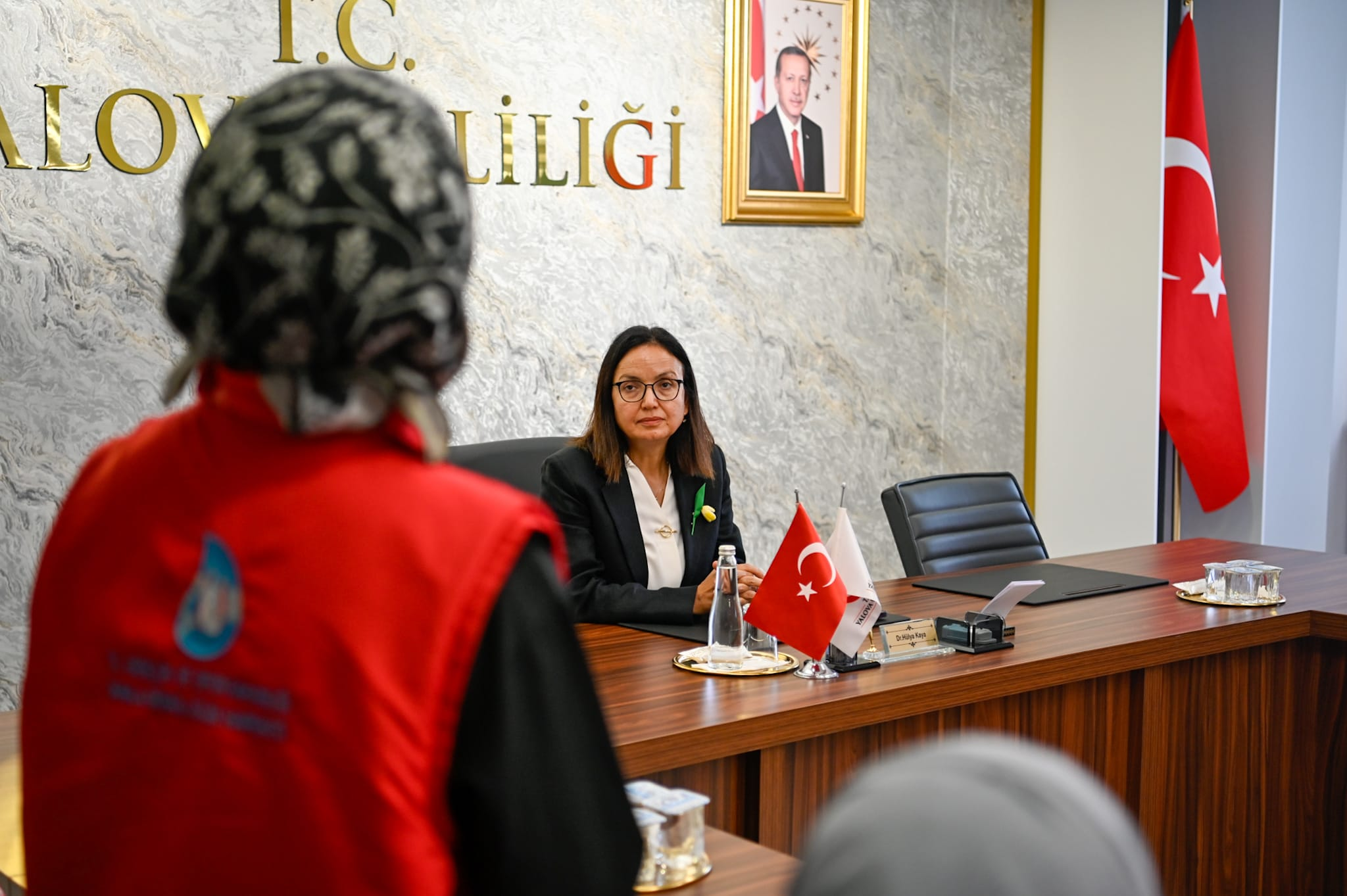 Vali Dr. Hülya Kaya, Damla Gönüllülük Projesi Kapsamında Yalova’ya Gelen Gençleri Ağırladı