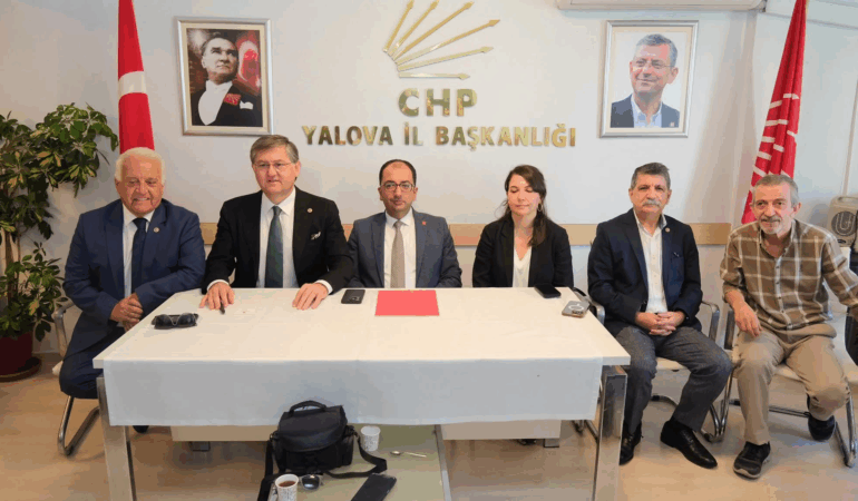 CHP Heyeti Yalova’da: Gündem Parti Programı ve 19 Mart Süreci