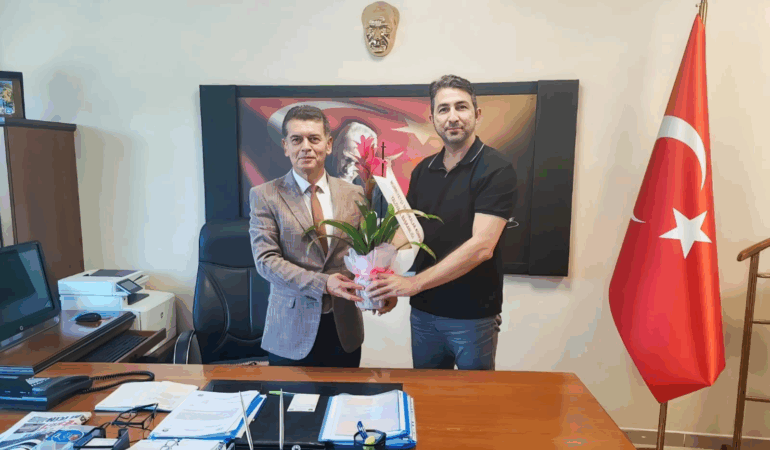 HÜRSEN Başkanı Tanrıkulu’ndan Yalova İl Özel İdaresi Genel Sekreter Yardımcısı Yaman’a Hayırlı Olsun Ziyareti