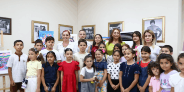 ÇİFTLİKKÖY’ÜN MİNİK RESSAMLARI ESERLERİNİ SERGİLEDİ