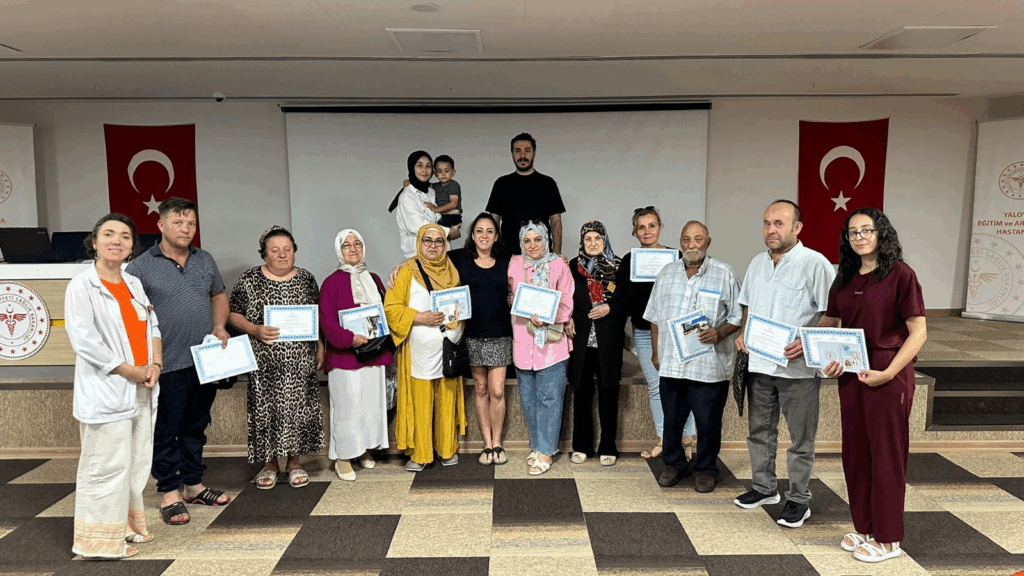 Diyabet Okulu Ağustos Ayı Eğitimi Yalova’da Tamamlandı