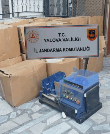 Yalova Jandarmasından Kaçak Tütün Operasyonu: 575 Kilo Ele Geçirildi