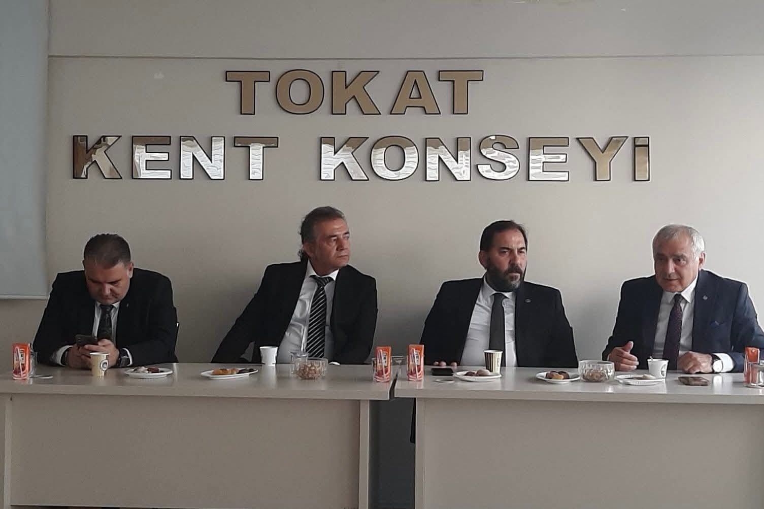 Türkiye Kent Konseyleri Birliği’nden Tokat’a Çalışma Ziyareti