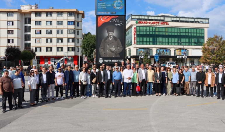 Yalova’da Avrupa Hareketlilik Haftası Coşkuyla Başladı