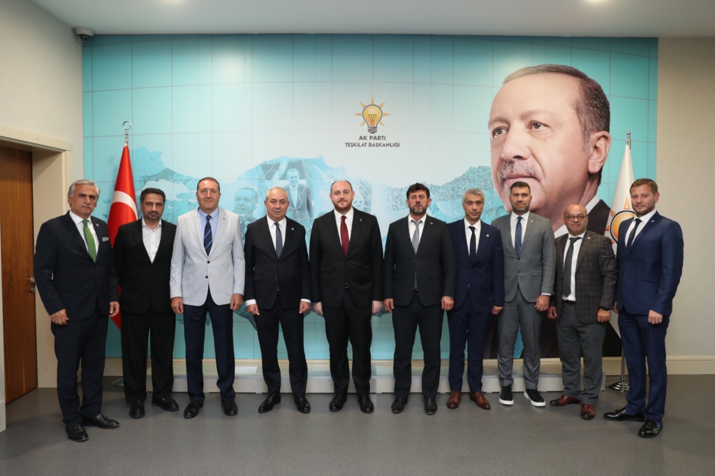 YTSO Heyetinden AK Parti Genel Başkan Yardımcısı Ahmet Büyükgümüş’e Ziyaret
