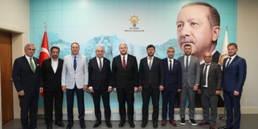 YTSO Heyetinden AK Parti Genel Başkan Yardımcısı Ahmet Büyükgümüş’e Ziyaret