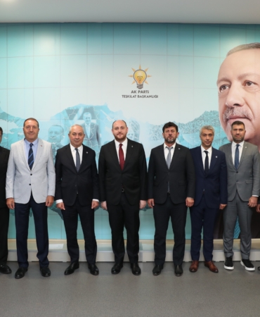 YTSO Heyetinden AK Parti Genel Başkan Yardımcısı Ahmet Büyükgümüş’e Ziyaret
