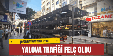 Navigasyona Uydu Yalova Trafiğini Felç Etti