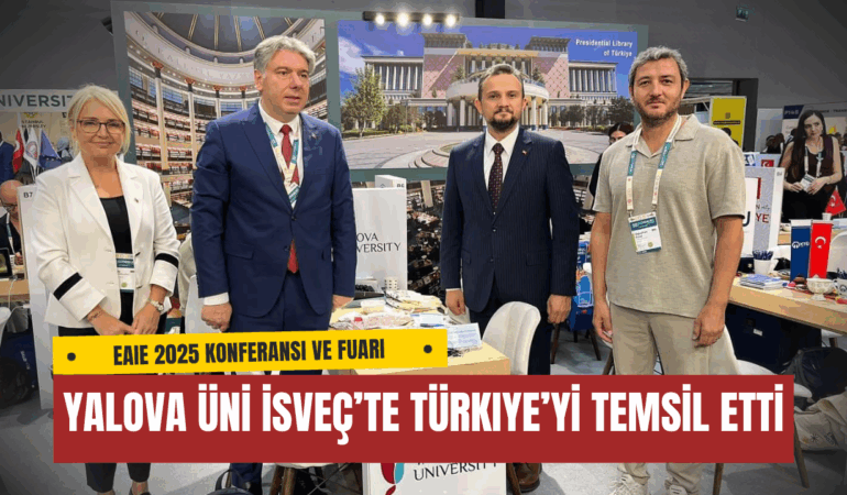 Yalova Üniversitesi İsveç’te Türkiye’yi Temsil Etti: