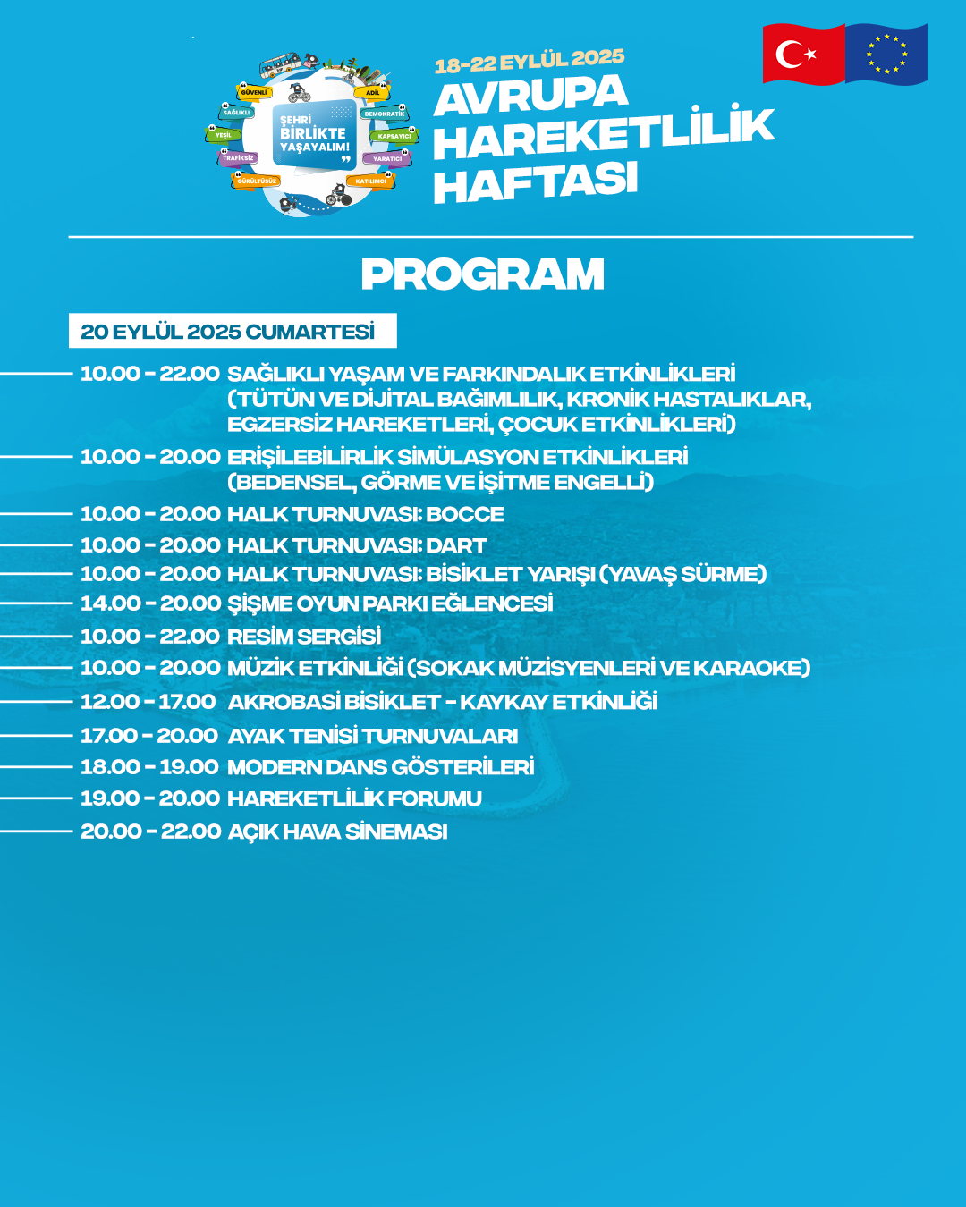 Yalova’da Avrupa Hareketlilik Haftası Başlıyor
