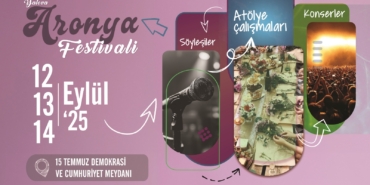 Yalova Aronya Festivali 12-14 Eylül’de Vatandaşlarla Buluşuyor