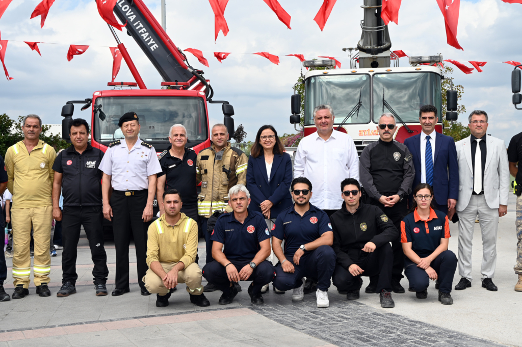 YALOVA’DA MİNİK İTFAİYECİLER ETKİNLİĞİ YOĞUN İLGİ GÖRDÜ