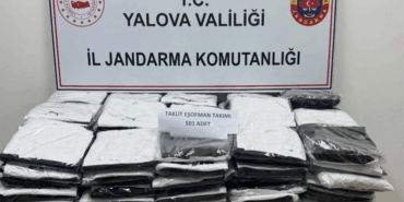 Yalova’da Jandarmadan Sahte Eşofman Operasyonu: 120 Bin TL’lik Ürün Ele Geçirildi