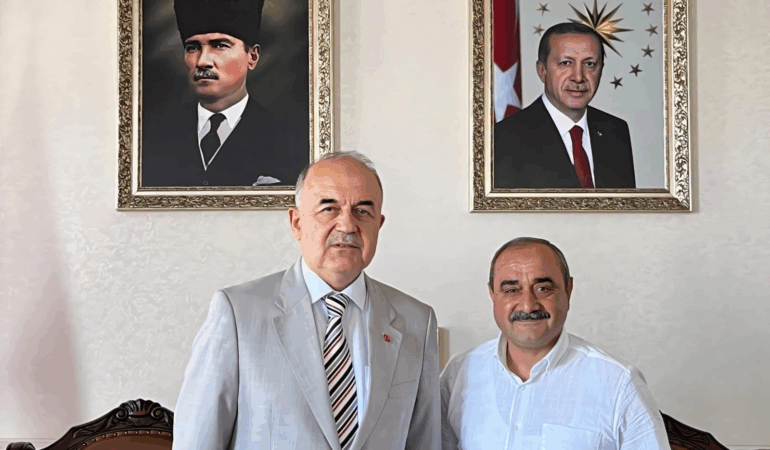 Yalova’nın Sevilen İmam Hatibi Hikmet Şahin’den Ordu Valisi Muammer Erol’a Ziyaret