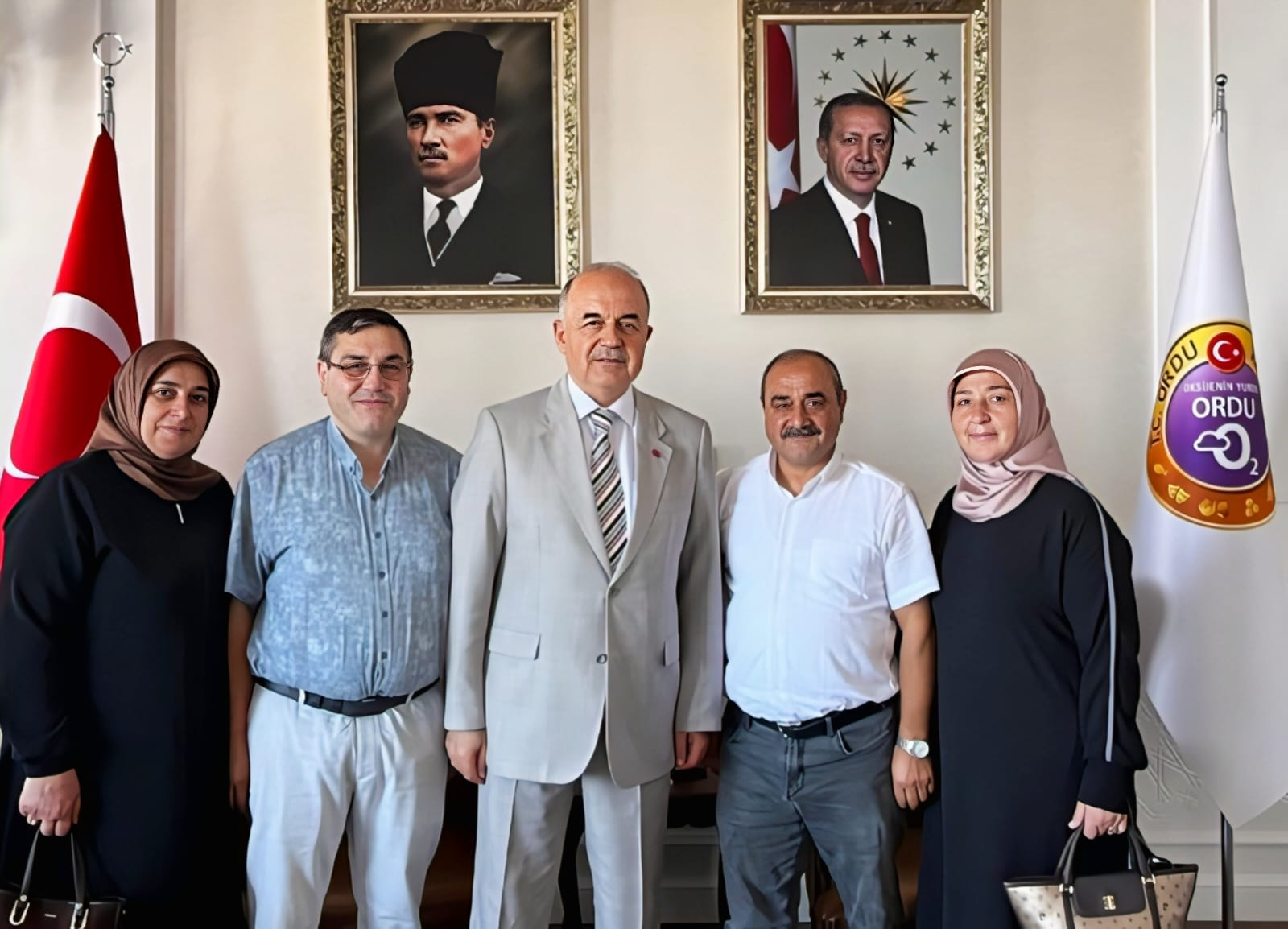 Yalova’nın Sevilen İmam Hatibi Hikmet Şahin’den Ordu Valisi Muammer Erol’a Ziyaret
