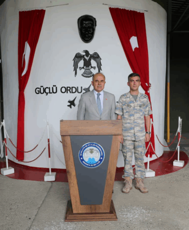 Ordu Valisi Muammer Erol’dan Perşembe 222 Nolu Hava Radar Bölük Komutanlığına Ziyaret