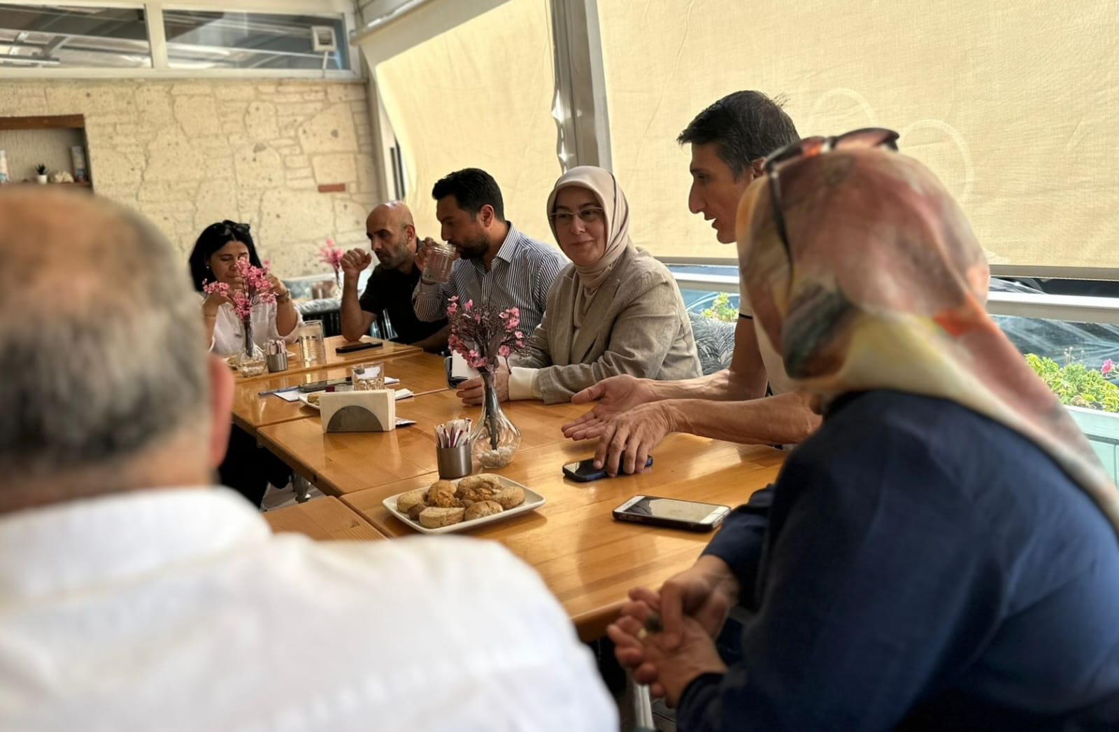 Vekil Meliha Akyol, Çiftlikköy’de Muhtarlarla Buluştu