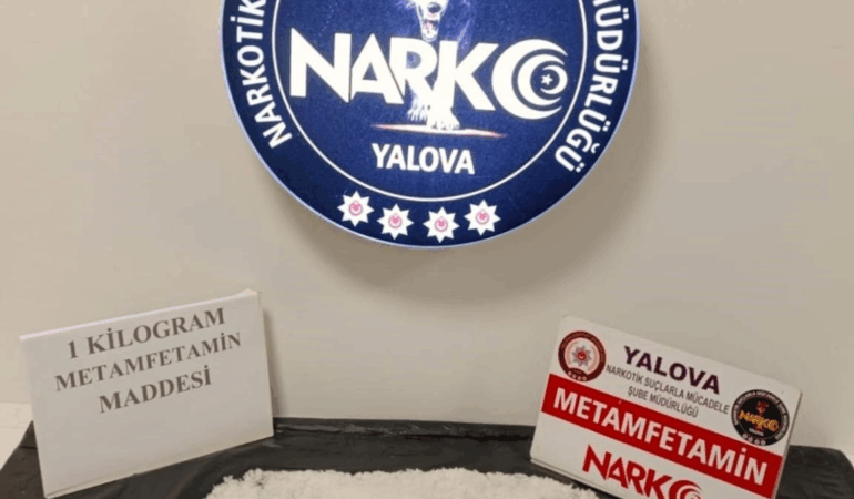 Yalova’da Uyuşturucuya Geçit Yok: 1 Kilo Metamfetamin Ele Geçirildi, 7 Kişi Tutuklandı