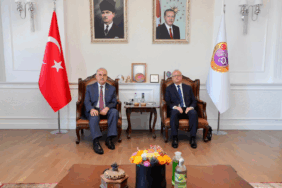 İçişleri Bakanlığı EYP ile Mücadele Koordine Müdürü Kıdemli Albay Ömer Karabulut’tan Ordu Valisi Muammer Erol’a Ziyaret