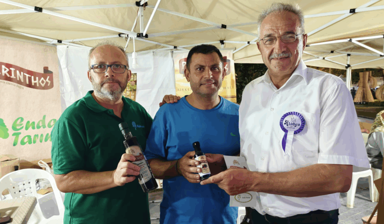 Yalova Aronya Festivalinde Perinthos Enda Tarım’dan Doğal ve Organik Ürünler