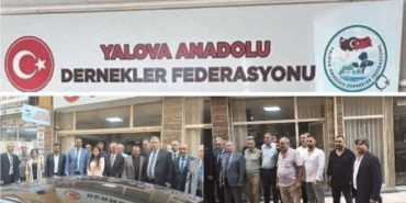 Yalova Anadolu Dernekler Federasyonu’na MHP’den Ziyaret