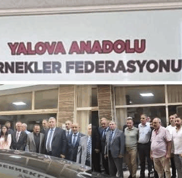 Yalova Anadolu Dernekler Federasyonu’na MHP’den Ziyaret