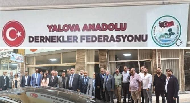 Yalova Anadolu Dernekler Federasyonu’na MHP’den Ziyaret