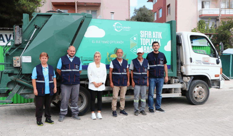 ÇİFTLİKKÖY’DE SIFIR ATIK PROJESİ GÜÇLENİYOR