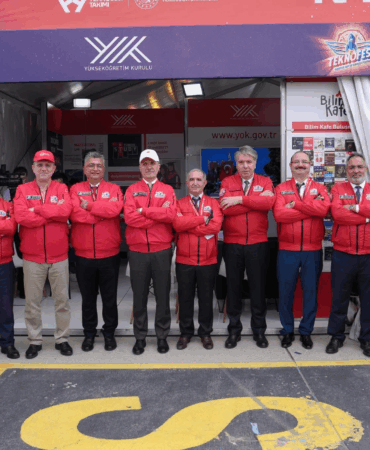 Rektör Bahçekapılı, YÖK Başkanı Özvar ile TEKNOFEST’te Buluştu