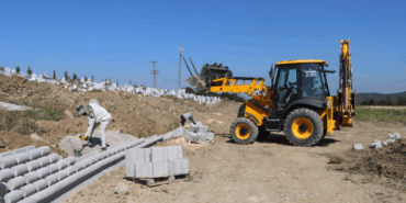 Yalova Paşakent Mezarlığı’nda Genişletme ve İstinat Duvarı Çalışmaları Başladı