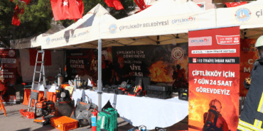 ÇİFTLİKKÖY’DE İTFAİYE HAFTASI ETKİNLİKLERİ BAŞLIYOR