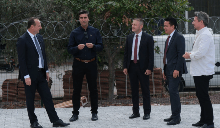 BAŞKAN YELE AFET LOJİSTİK MERKEZİ ÇALIŞMALARINI YERİNDE İNCELEDİ