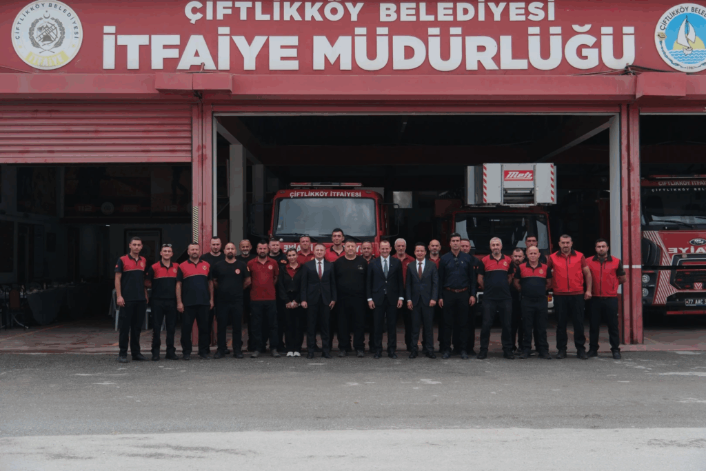 BAŞKAN YELE İTFAİYECİLERİN HAFTASINI KUTLADI