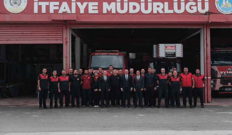 BAŞKAN YELE İTFAİYECİLERİN HAFTASINI KUTLADI